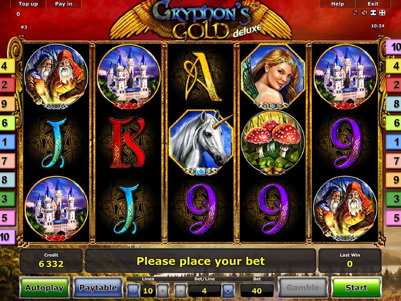 Игровой автомат Gryphon`s Gold онлайн