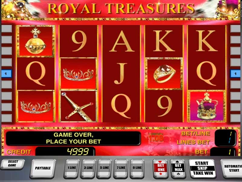 Игровой автомат Royal Treasures онлайн